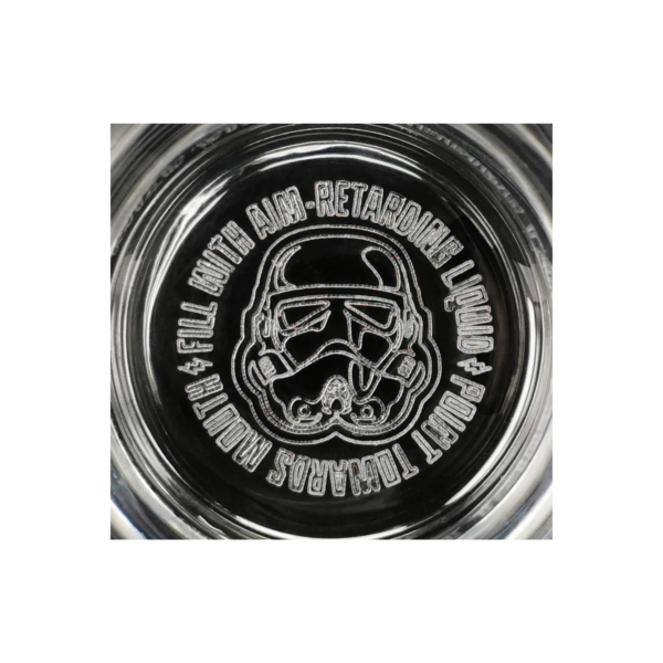 ORIGINAL STORMTROOPER CUSTOM PINT GLASS BOTTOM