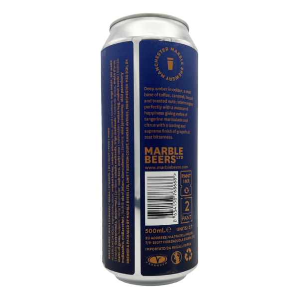 Extra Special Marble by Marble Brewing back