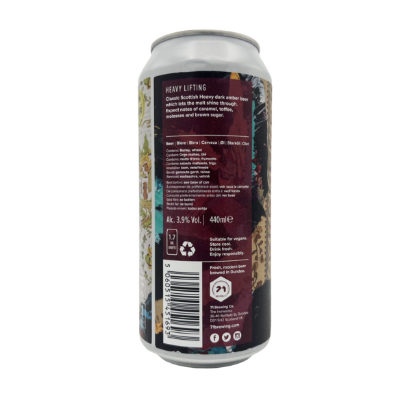 Heavy Lifting by 71 Brewing back