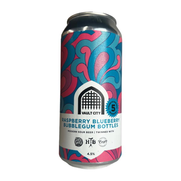 Raspberry Blueberry Bubblegum Bottles by Vault City Brewing