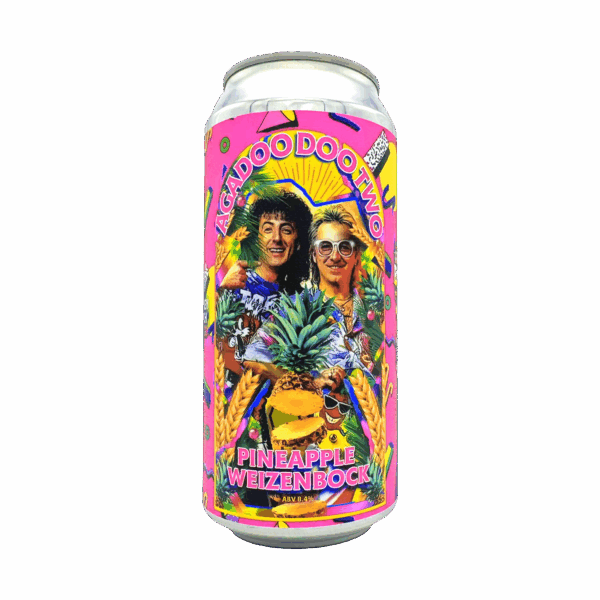 Pineapple Weizenbock by Hackney Church Brew Co