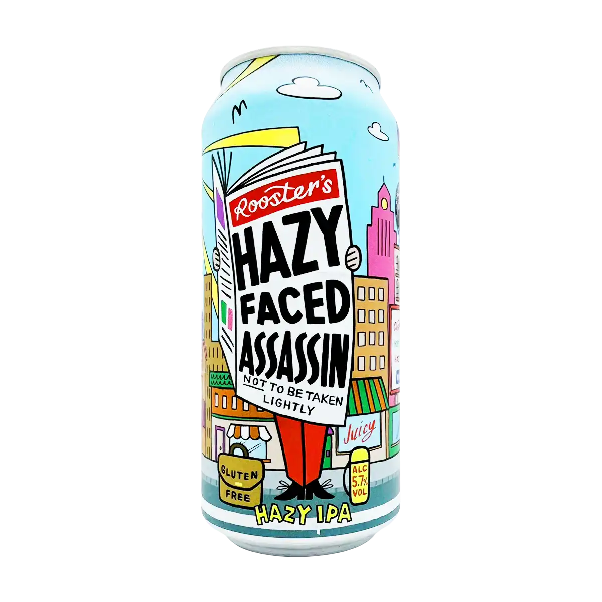 Hazy-Faced Assassin by Roosters Brewing Co